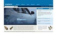 Tablet Screenshot of amphenol.com