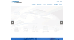 Desktop Screenshot of amphenol.com.tr