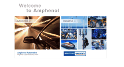 Desktop Screenshot of amphenol.de