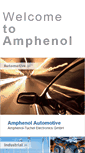 Mobile Screenshot of amphenol.de